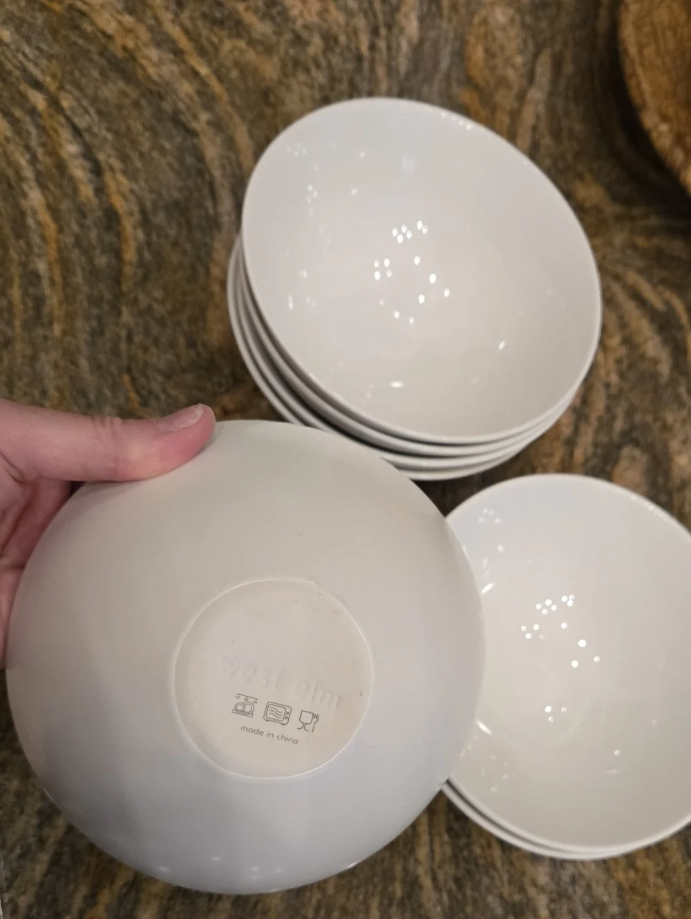 West Elm 7 Pc Plates